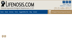 Desktop Screenshot of lifenosis.com
