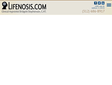Tablet Screenshot of lifenosis.com